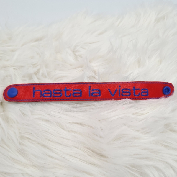 Armband "Hasta La Vista" - 18,5cm